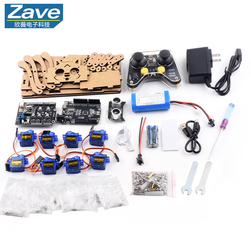 Diy Electronics India - 스마트 프로그래밍 및 개발 로봇, 사족보행