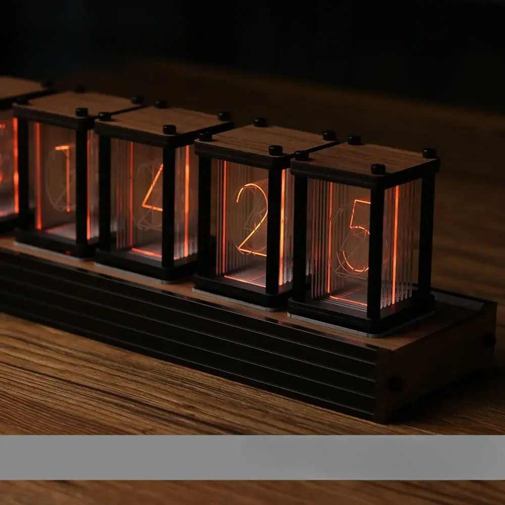 Diy Electronics Gift Ideas - RGB 닉시 튜브 시계 DIY 탁상