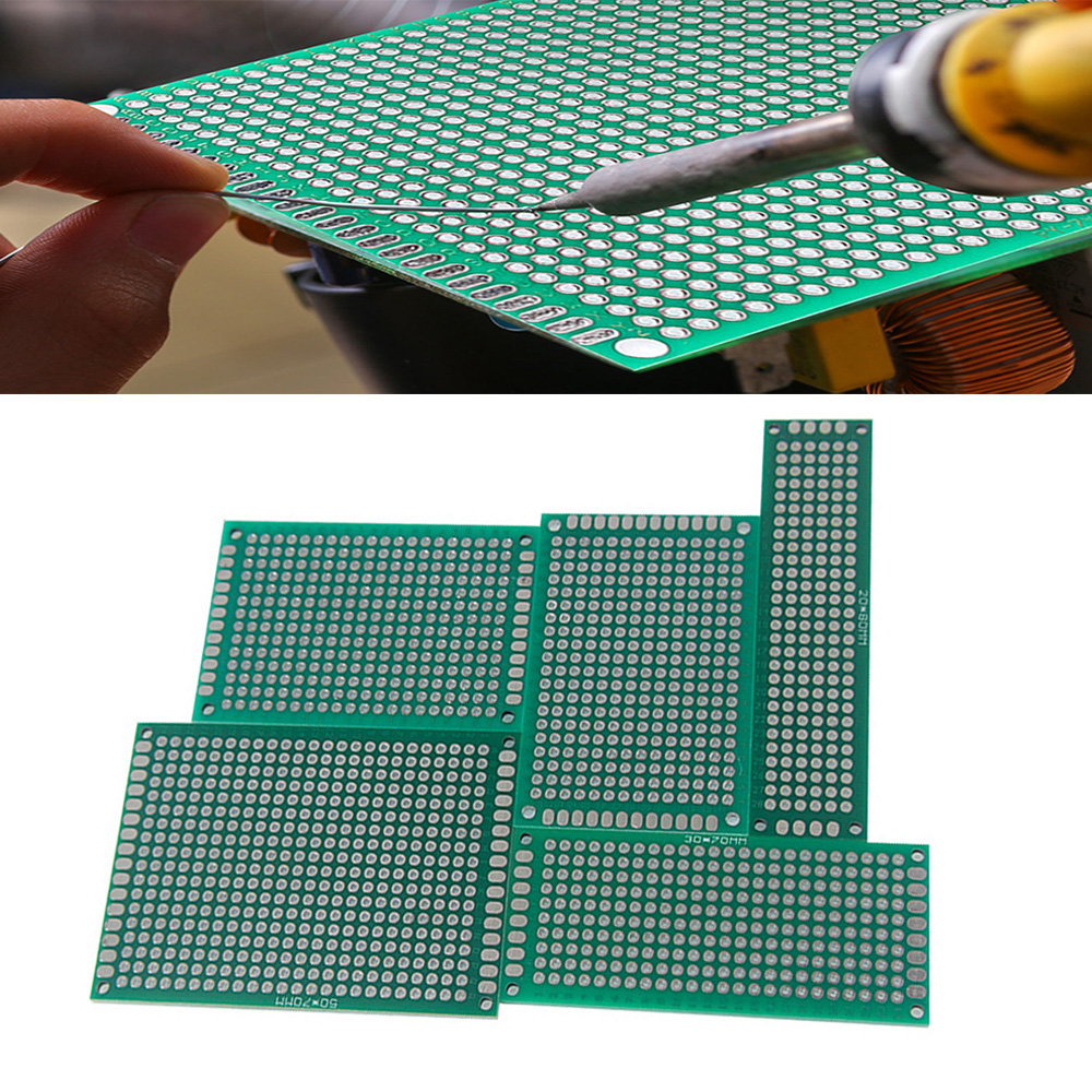 Diy Electronics Breadboard - 5개입 PCB 보드 키트 단면 PCB