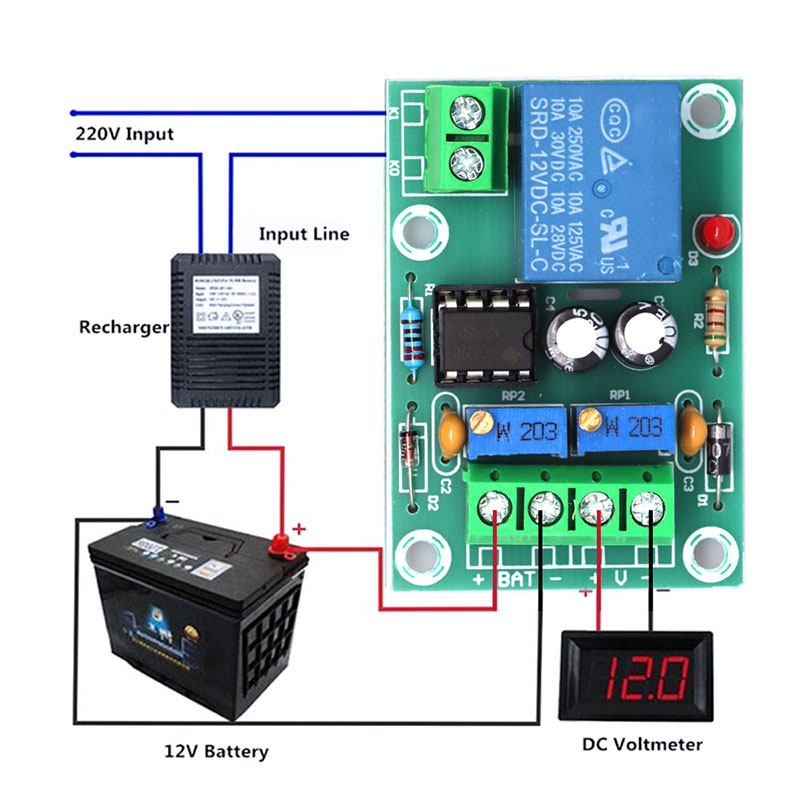 Pcb Etching Kit - XH-M601 지능형 충전기 전원 제어 패널