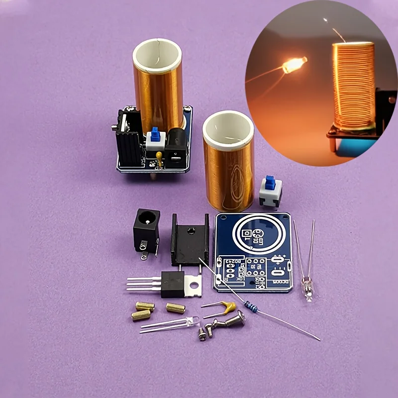 Diy Electronics News - 미니 테슬라 코일 키트 BD243 DIY