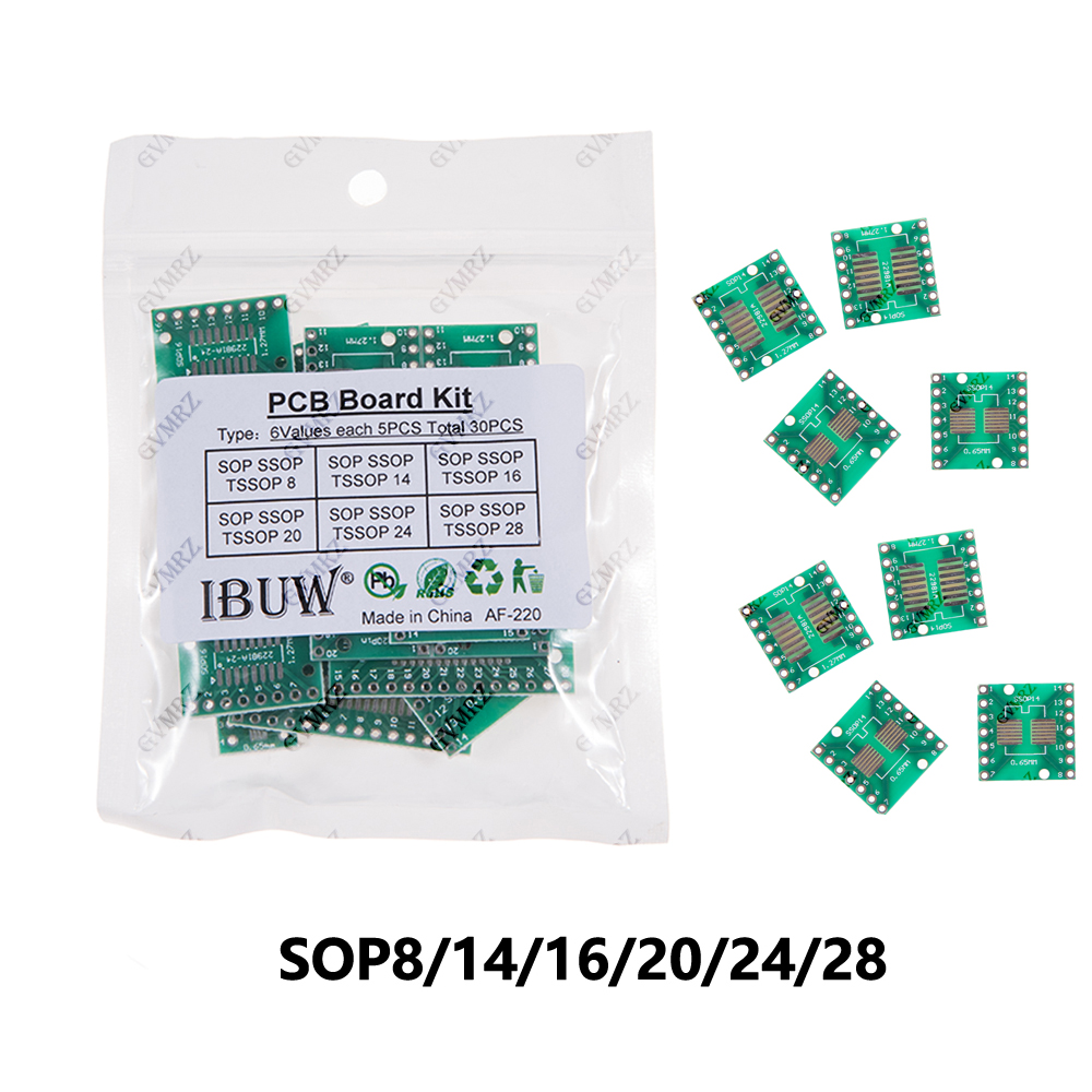 Pcb Etching Kit - 30PCS 6가지 값 SOP SSOP TSSOP