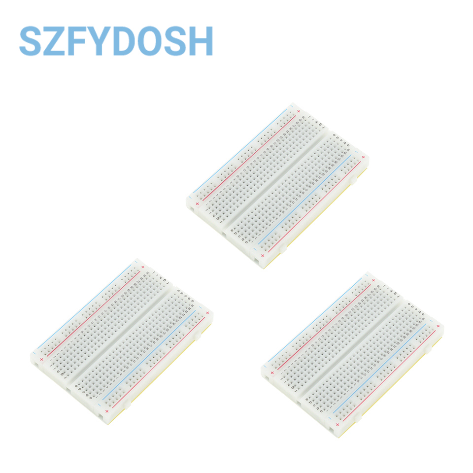 Diy Electronics Breadboard - 400 타이 포인트 솔더리스 PCB 브레드보드,